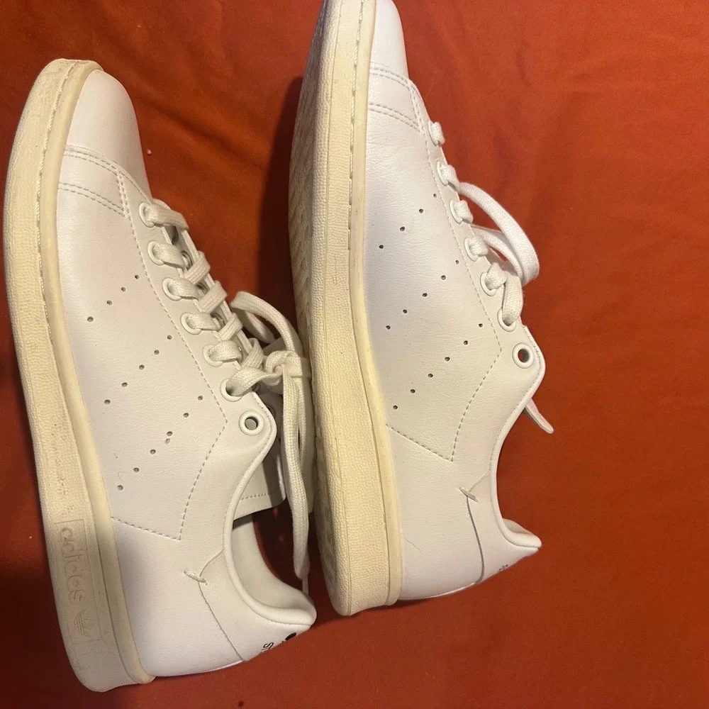 Adidas Stan Smith White‎ Leather Sneakers Women's Size 7.5